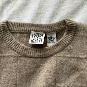 Vintage wool sweater made in Japan